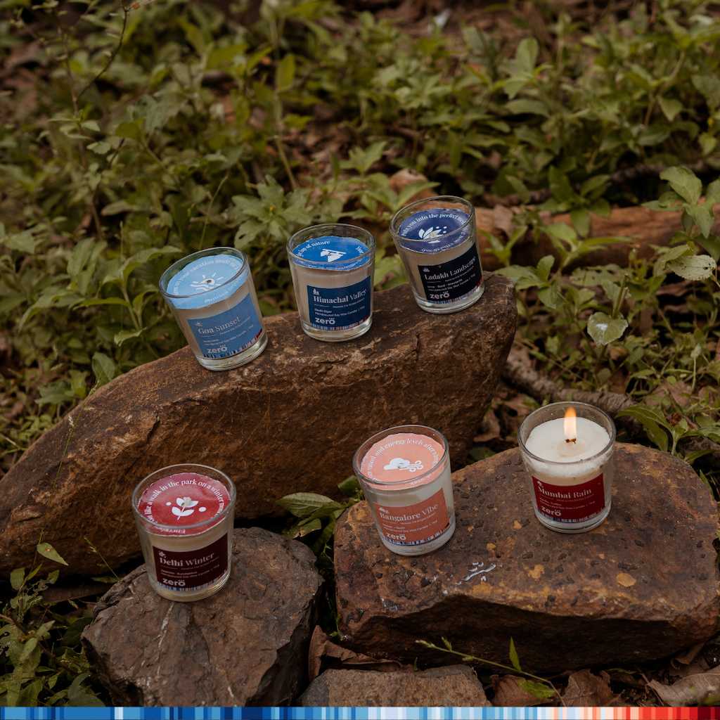 Buy Fragrances of India: RTS edition (Set of 6 candles) Online - Studiobeej